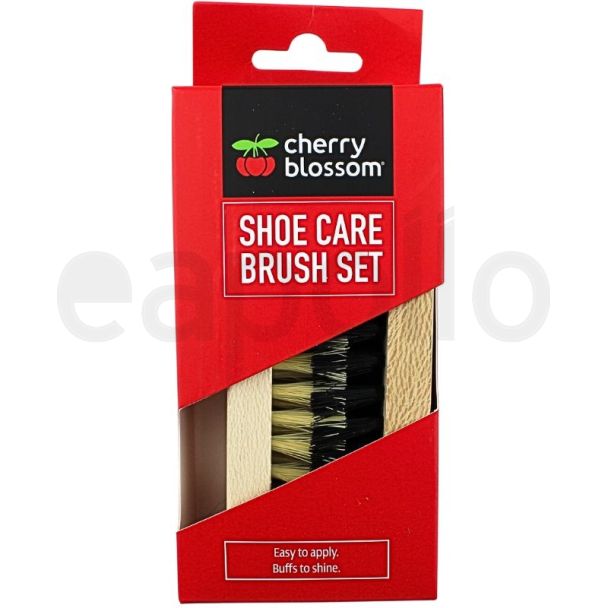 Wholesale Cherry Blossom Shoe Care Brush Set 