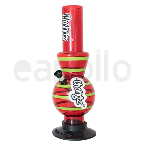 Wholesale Chongz Acrylic "Gut Rot'' Design Ice Waterpipe - Assorted (12 Inch)
