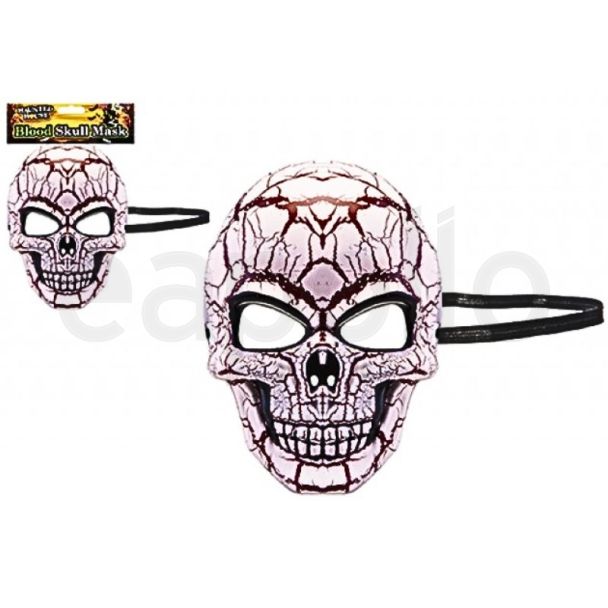 Wholesale Crackled Blood Skull Mask