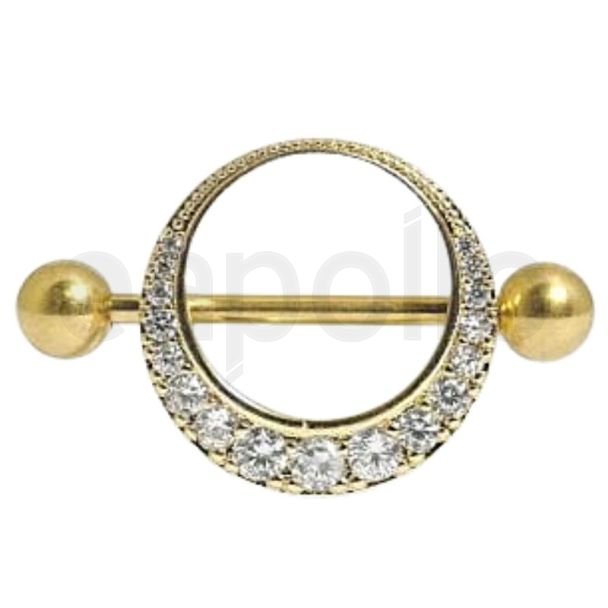 Wholesale Crystale Nipple Shield Bar