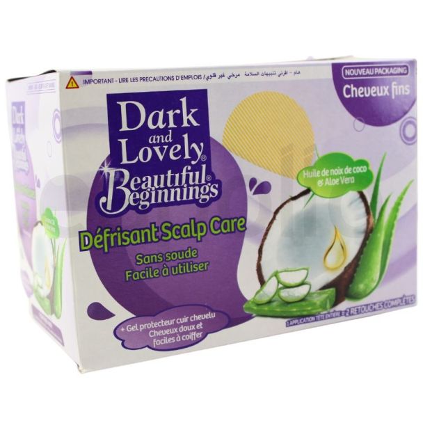 Wholesale Dark and Lovely Scalp Care Relaxer - Fine Purple