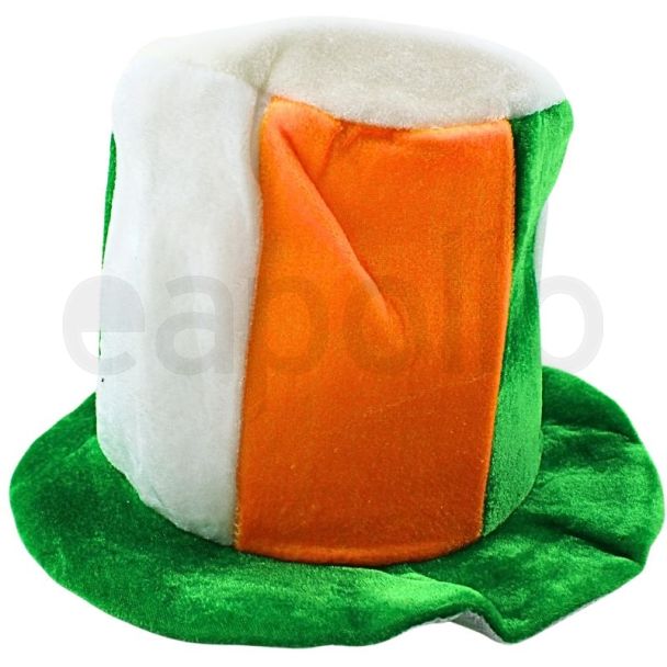 Deluxe St Patricks Day Top Hat