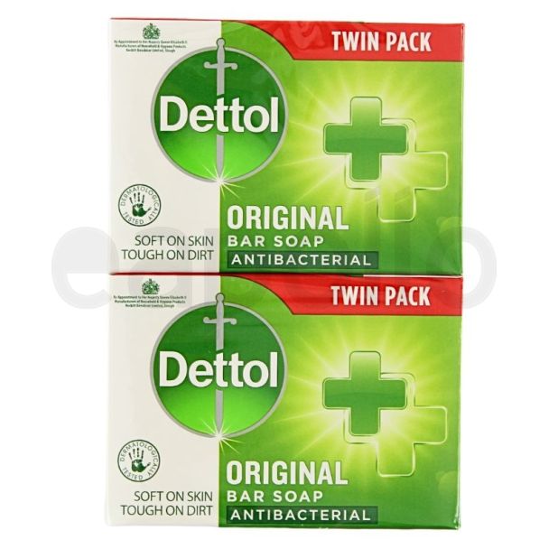 Wholesale Dettol Original Antibacterial Bar Soap Twin Pack 