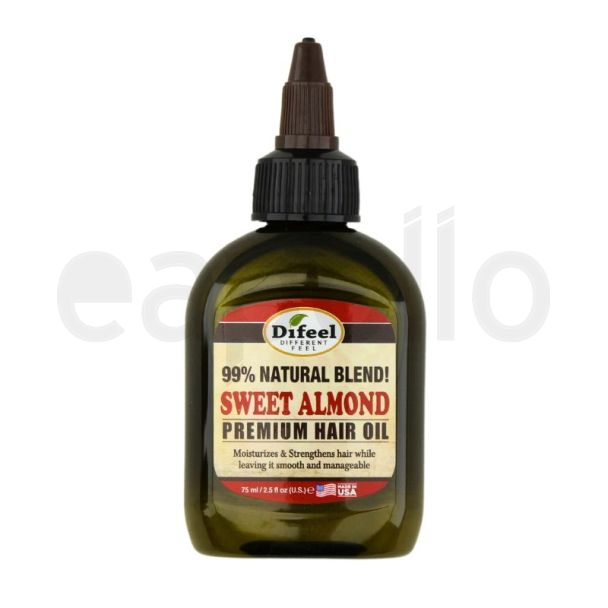 Wholesale Difeel Premium Natural Hair Oil - Sweet Almond Oil