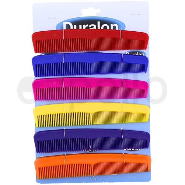 Wholesale Duralon Dressing Comb - Assorted Colours