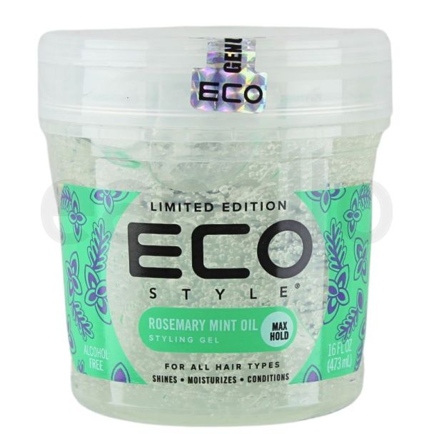 Wholesale Eco Limited Edition Styling Gel - Rosemary Mint Oil 16oz