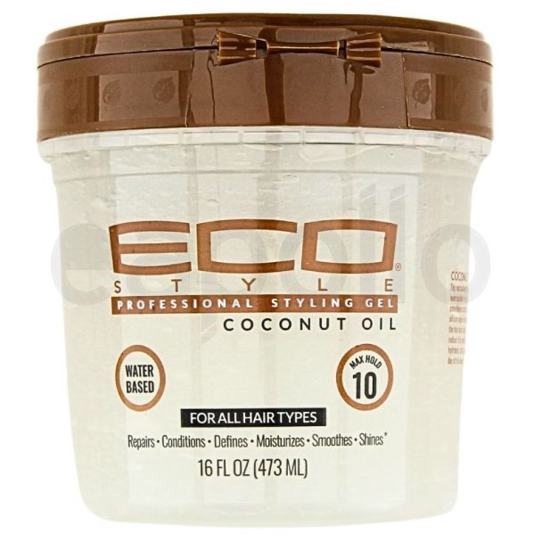 Wholesale Eco Professional Styling Gel - Coconut Oil (16 OZ)