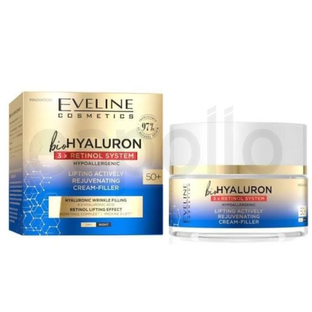 Wholesale Eveline Bio Hyaluron Lifting Actively Rejuvenating Cream-Filler 50+