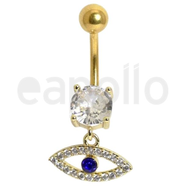 Wholesale Evil Eye Belly Bar
