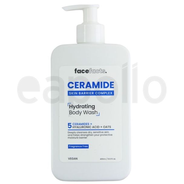 Wholesale Face Facts Ceramide Hydrating Body Wash 400ml 
