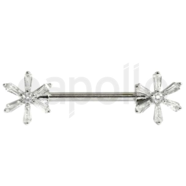 Wholesale Flower Design Nipple Bar