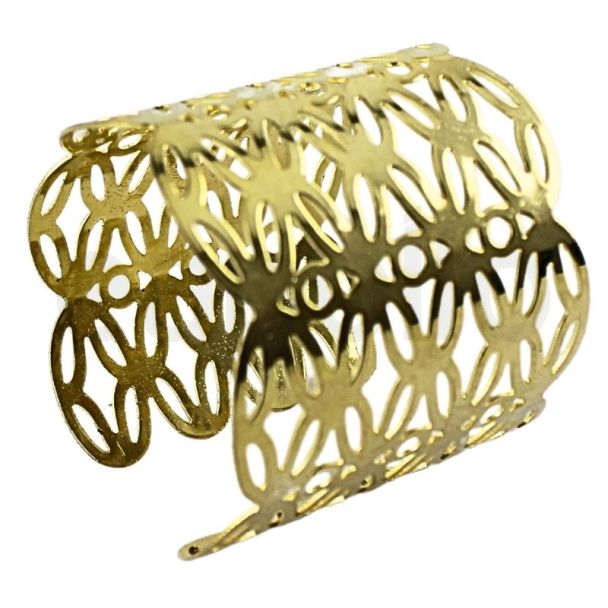 Wholesale Gold Coloured Single Bangle 60mm