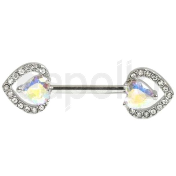 Wholesale Heart Design Nipple Bar 
