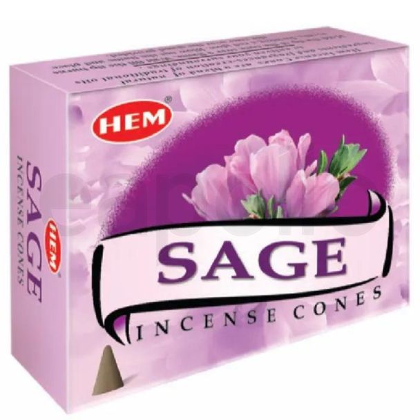 Wholesale Hem Incense Cones - Sage 