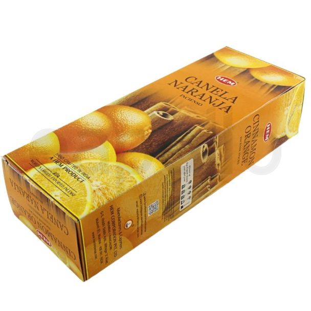 Wholesale HEM Incense Sticks - Cinnamon Orange 