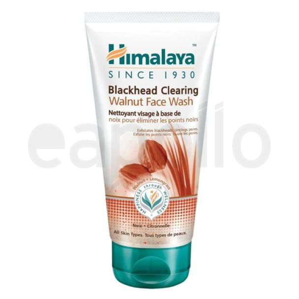Wholesale Himalaya Blackhead Clearing Walnut Face Wash - 150ml
