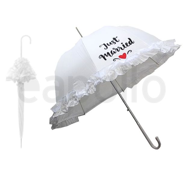Wholesale Just Married Luxury Wedding Umbrella