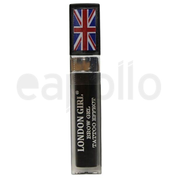 Wholesale London Girl Brow Gel Tattoo Effect - 01 Black Kajal 