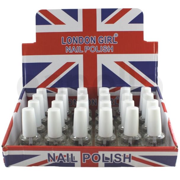 Wholesale London Girl Nail Polish Clear Tray 