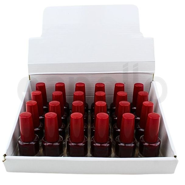 Wholesale London Girl Nail Polish Dark Maroon Tray