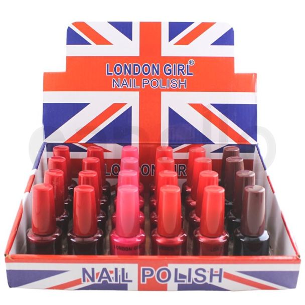 Wholesale London Girl Nail Polish (Tray 3) - Assorted Colours 