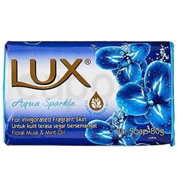 Wholesale Lux Aqua Sparkle Bar Soap 80g 