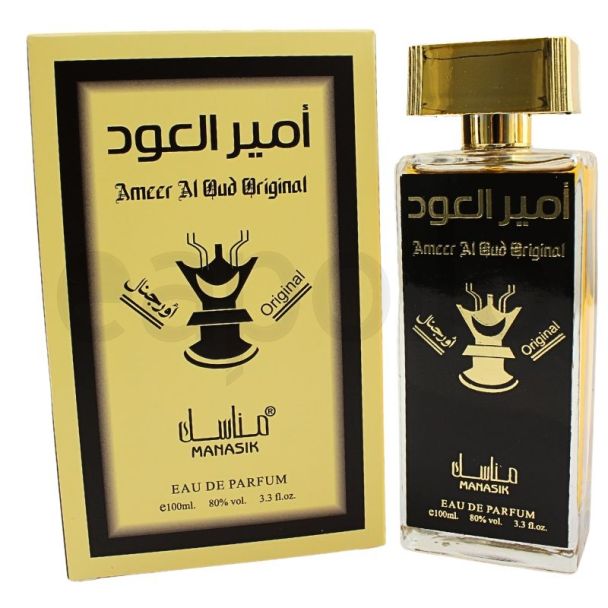Wholesale Manasik Unisex Perfume - Ameer Al Oud Original (100ml)