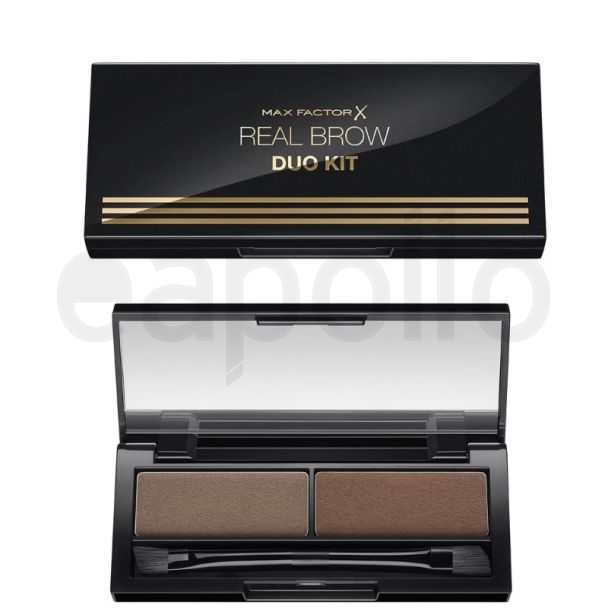 Wholesale Max Factor Real Brow Duo Kit - 002 Medium 