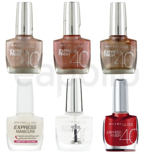 Wholesale Maybelline Express Finish Nail Polishes - Assorted  