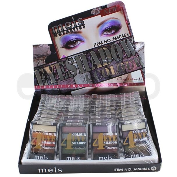 Wholesale Meis 4 Colour Eyeshadows