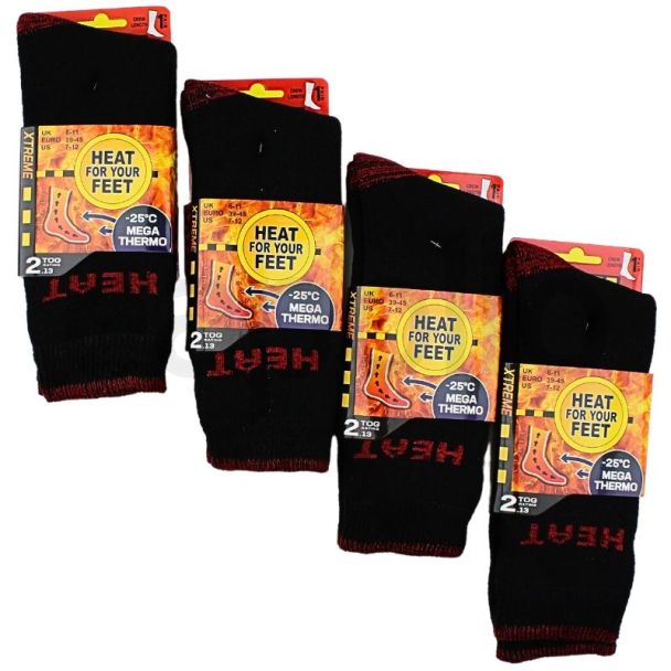 Wholesale Men's Winter Xtreme Mega Thermal Socks