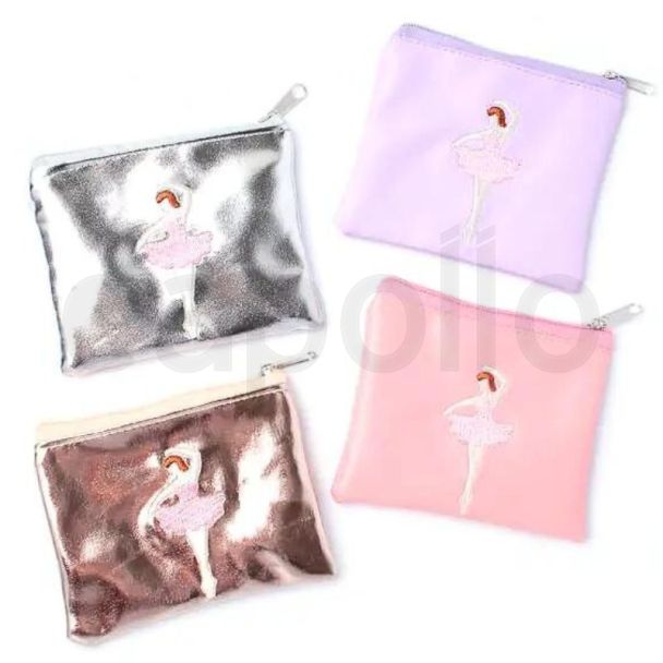 Wholesale Molly & Rose Ballerina Motif Purse 11x8cm