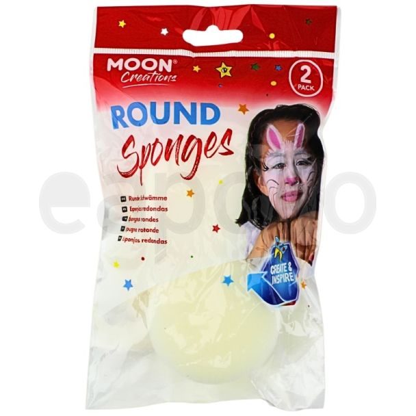 Wholesale Moon Creations Round Sponges (2 Pack)