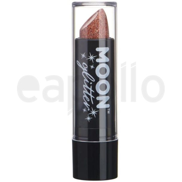 Wholesale Moon Glitter Holographic Glitter Lipstick - Glitter Rose Gold 