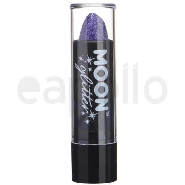 Wholesale Moon Holographic Glitter Lipstick - Glitter Purple 