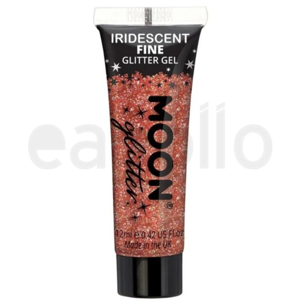 Wholesale Moon Iridescent Fine Glitter Gel - Cherry 