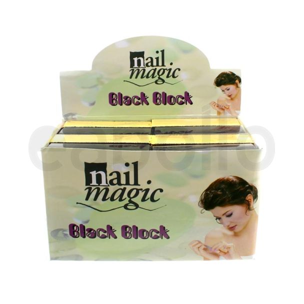 Nail Magic Black Block Nail File
