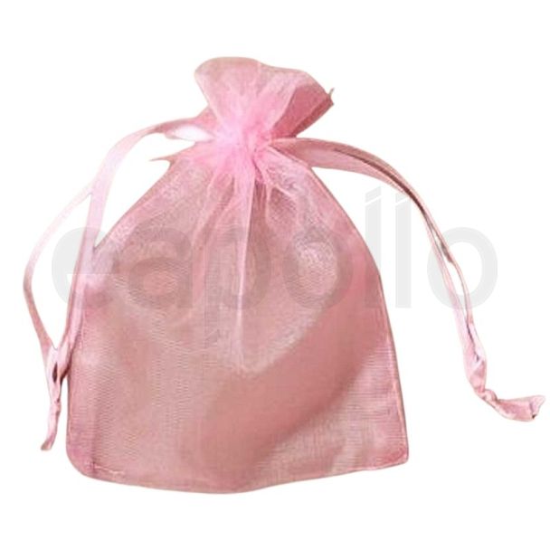 Wholesale Organza Bags-Pink(22x15cm)