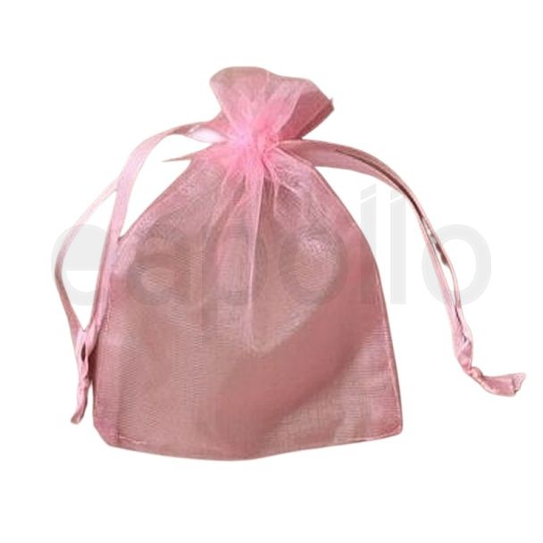 Wholesale Organza Gift Bag - Pink(15 x 10cm)