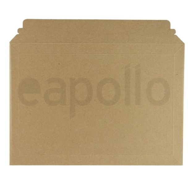 A2 Cardboard Rigid Envelopes - Peel and Seal - 334mm x 234mm