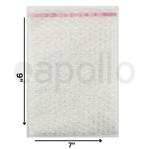 Wholesale Peel and Seal Bubble Wrap Pouch - 7 x 9"