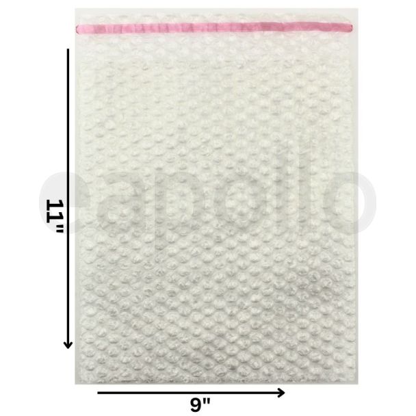 Wholesale Peel and Seal Bubble Wrap Pouch - 9 x 11"