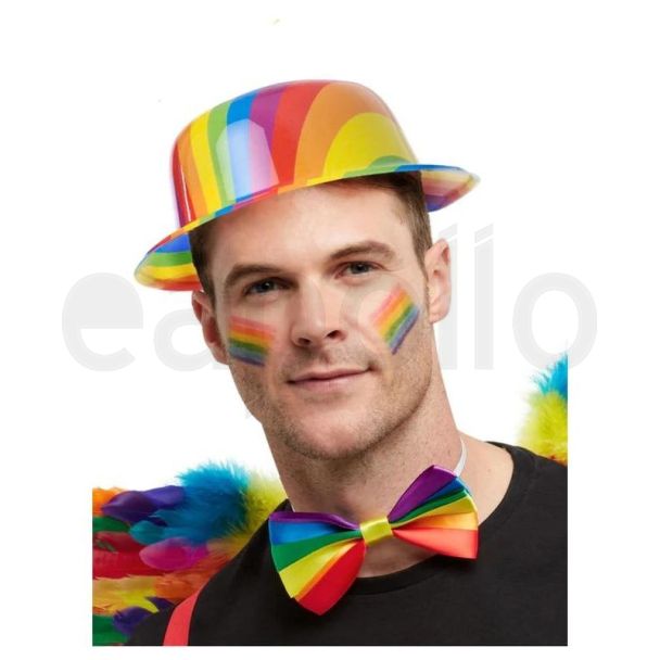 Wholesale Pride Rainbow Bowler Hat