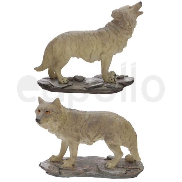Wholesale Protector of the North Moonlight Protector Wolf Figurine