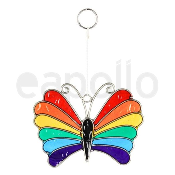 Wholesale Rainbow Butterfly Suncatcher 