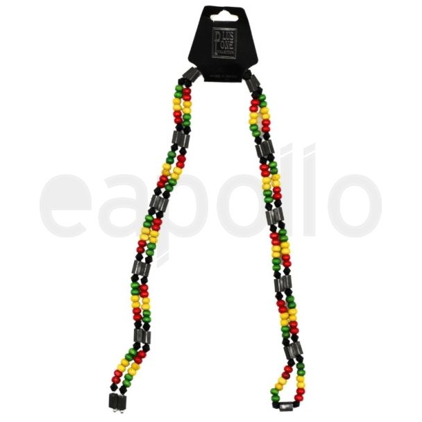 Wholesale Rasta Design Magnetic Necklace - Design 2