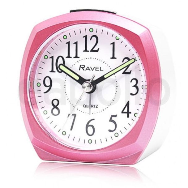 Wholesale Ravel Front Colour Pop Beep Quartz Alarm Clock