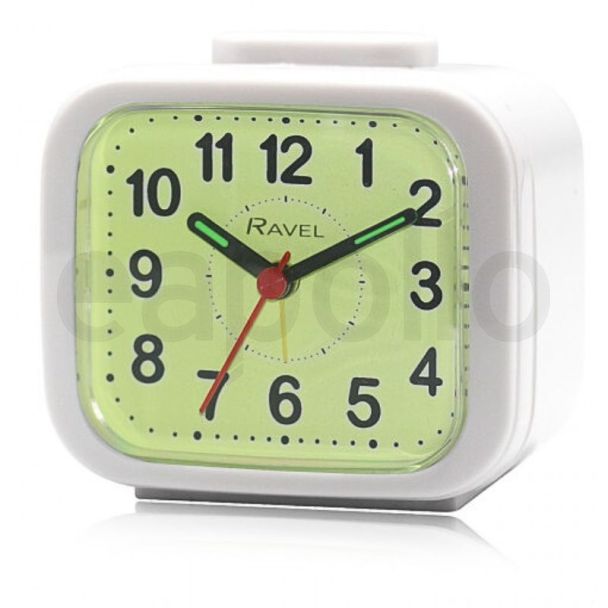Wholesale Ravel Illuminous Dial Quartz Bell Alarm Clock