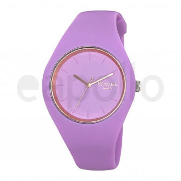Wholesale Ravel Unisex Comfort Fit Silicone Watch - Lilac