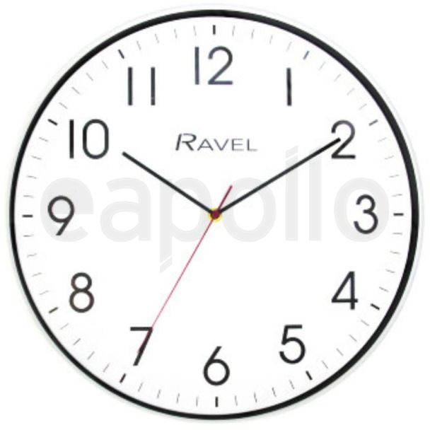 Wholesale Ravel Wall Clock 40cm - White